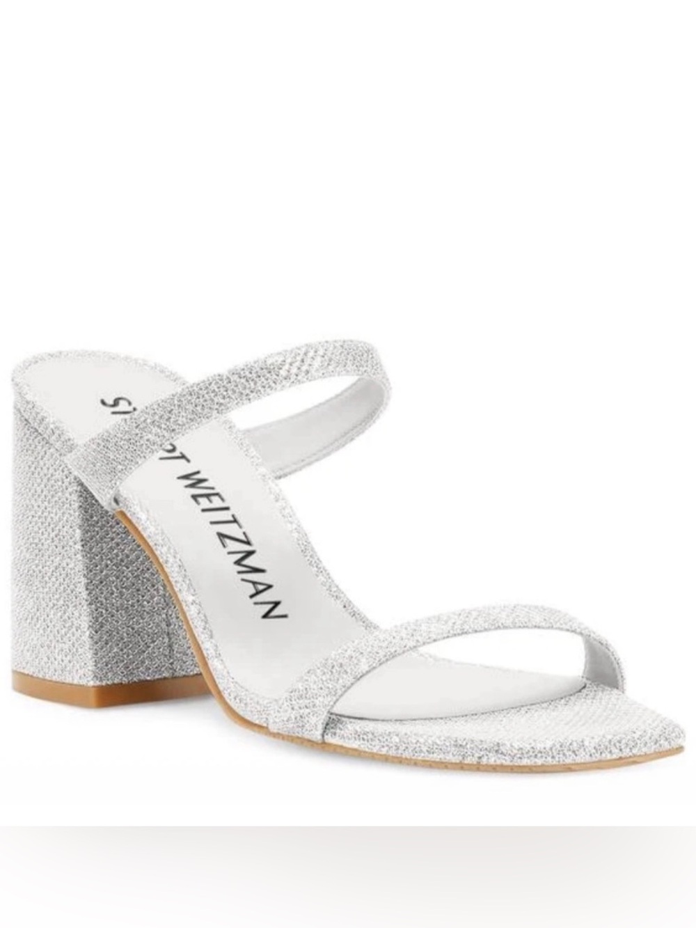 Stuart Weitzman Flareblock 85 Slide Sandal
